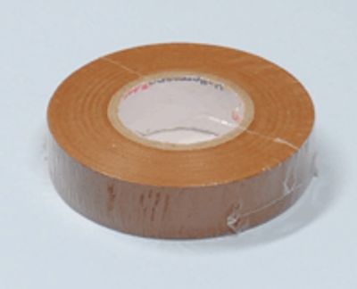 PVC-tejp 19mm brun 20m