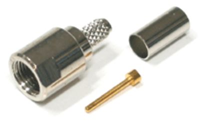 FME-förlängningskontakt, pressbar RG-58U