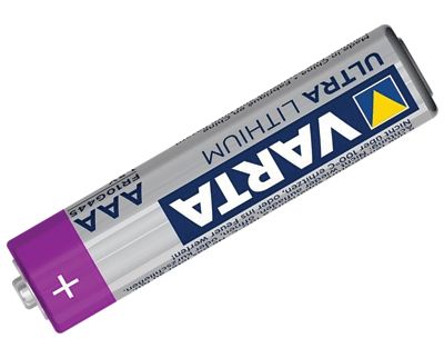 Litiumbatteri 1,5V 1100mAh AAA/R03 2 st./förp.