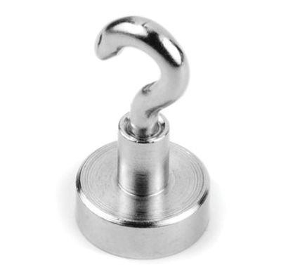 Permanentmagnet med fästhake Neodymium N38 13x4,5mm