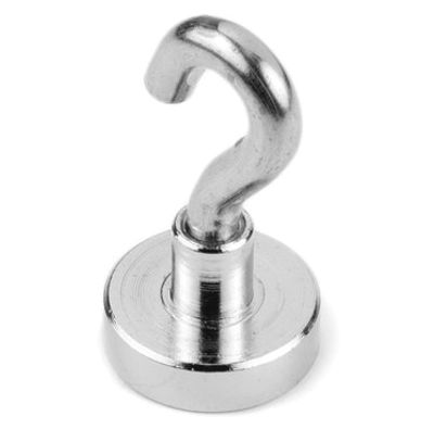 Permanentmagnet med fästhake Neodymium N38 16x4,5mm