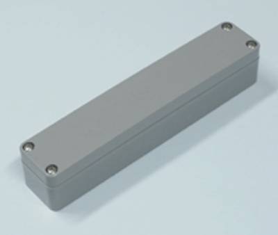 Plastfodral 184,5x36,5x35,3mm grå IP65