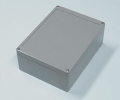 Plastlåda 200x150x75mm grå IP65