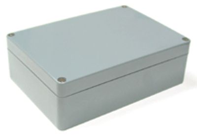 Plastlåda 171x121x55mm grå IP65