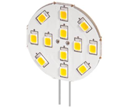 LED-lampa G-4 12V 2W 230lm varmvit