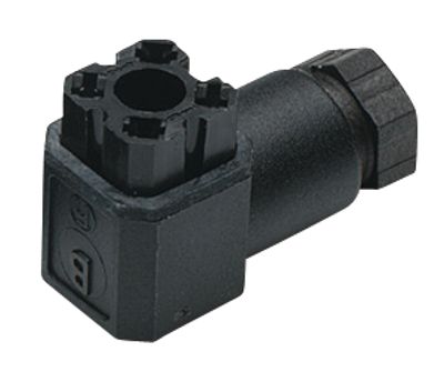 Ventilkontakt G-serie 4-polig PG7 svart (932157-100)