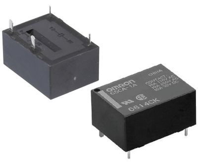 Kretskortrelä 1 slutande kontakt 12Vdc 10A