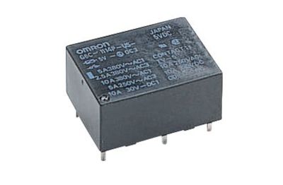 Kretskortrelä 1 NC + 1 NO 5Vdc 8A