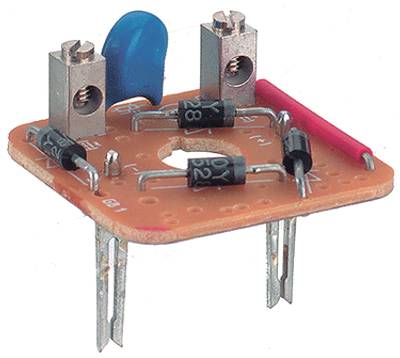 Elektronikkort likriktarbrygga/överspänningsskydd 230Vac/dc GDME-serien