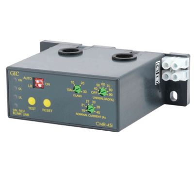 Strömövervakningsrelä 3-fas 220-415Vac 8-24A