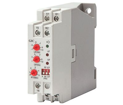 Frekvensövervakningsrelä för DIN-skena 220-440Vac