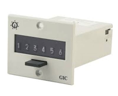 Elektromechanisk pulsräknare 24Vdc