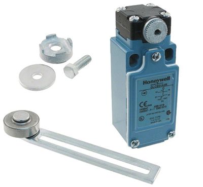 Gränsbrytare med roterande rullspak 6A 300V