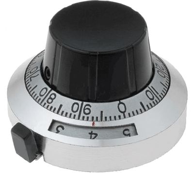 Flervarvs ratt 15 varv 6,35 mm/46 mm