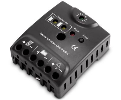 Laddningsregulator för solpanel 12V/24V 10A