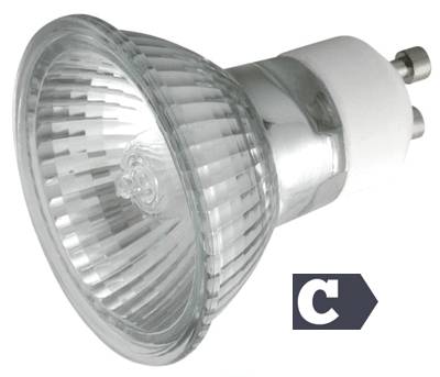 Halogenlampa GU10 230Vac 20W 180lm 3000K varmvit