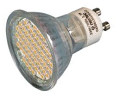 LED-lampa GU10 230Vac 3,5W 250lm varmvit *