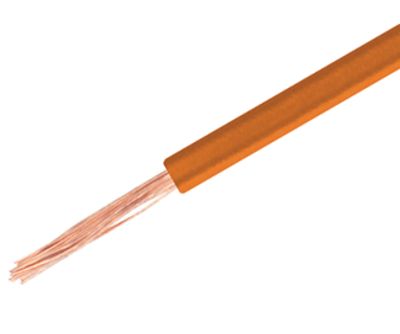 Anslutningskabel halogenfri (LSZH) 2,5mm² orange