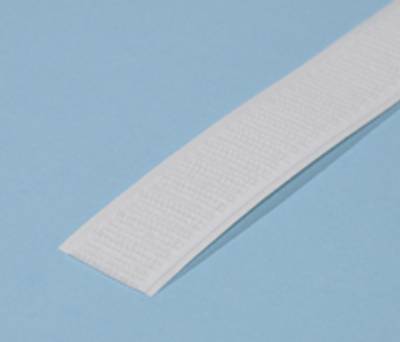 Tejp 20 mm plast 5 m vit VELCRO