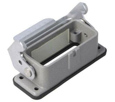 HAE-kontaktstomme 10-polig med längsgående låsning (D10A-BK-1L)