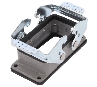 HBE-kontaktinsats med tvärgående låsspår, 10-polig.