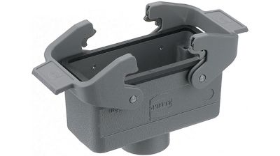 HBE-kopplingsbox 16-polig rak med låsspår