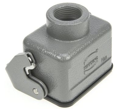 HBE-kopplingsbox 6-polig rak med låsspärr