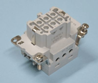 HBE-kontaktstycke 6-polig hona 16A 400Vac