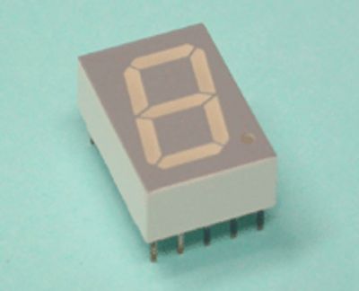 7-segmentsdisplay 13 mm CA grön 7-segmentsdisplay 13 mm CA grön