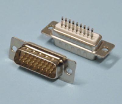 HD-D-kontakt lödbar 26-polig hane