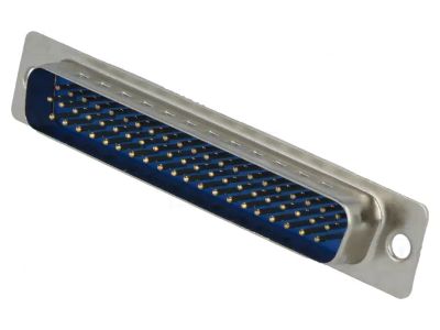 HD-D-kontakt lödbar 62-polig hane