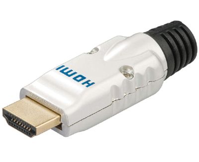 HDMI-kontakt hane förgylld (CHP001)