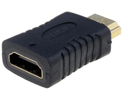 HDMI-förlängningsadapter hane/hona (kontaktbesparare)