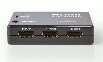 HDMI-väljare Full-HD 5xIN / 1xOUT