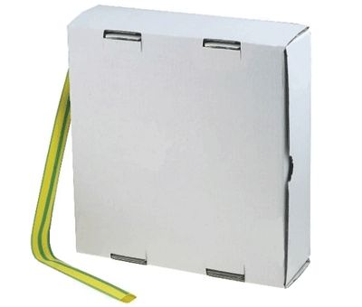 Krympslang 2:1 9,5mm gulgrön 15m/fp *