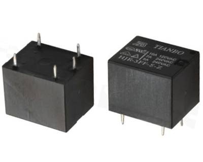 Kretskortrelä 1 växlande kontakt 24Vdc 10A/120Vac (HJR-3FF-S-Z24VDC)