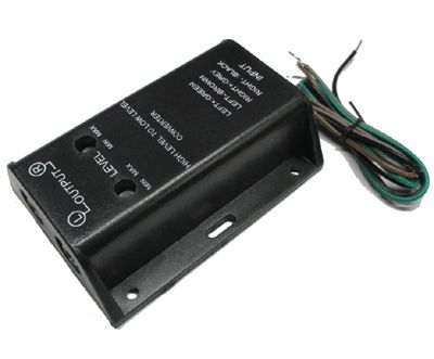 Signalomvandlare högtalarlinje/linjenivå