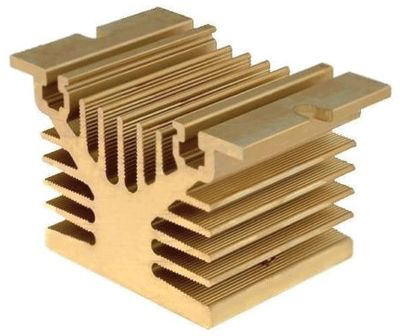 Kylplatta för halvledarrele (max. 15A)