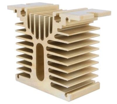 Kylplatta för halvledarrele (max. 10A)