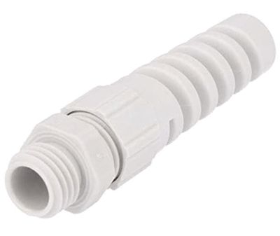 Bussningstätning med böjskydd IP68 plast M12 grå (53111800)