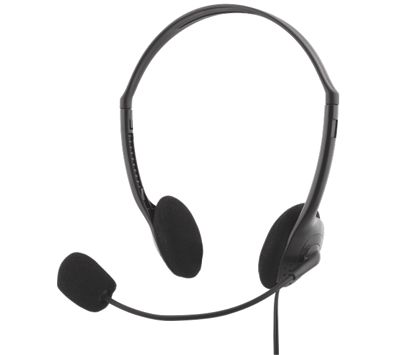 Mikrofonhörlurar (HeadSet) 32ohm 20-20000Hz