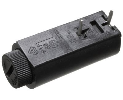 Säkringshållare för kretskort 5x20mm 10A 250Vac IP20 (PTF/50)