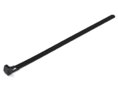 Öppningsbar kabelkanal 8x200mm svart