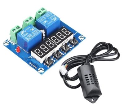 Digital termostat och fuktregulator 12Vdc