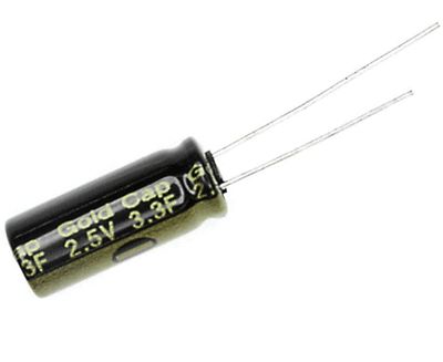 Buffert-elektrolytkondensator 3,3F 2,5V R-3,5