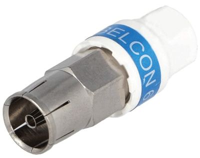 IEC-antennkontakt med snabbkoppling rak 75 ohm hona (99909690)