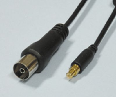 Adapter MCX-hane / IEC-hona 10 cm