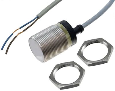 Induktiv givare med kabel M30 SCR 230Vac slutande 10mm (EI3010TBOSS)