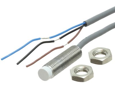 Induktiv givare med kabel M8 PNP 10-30Vdc öppnande 2,5mm (IA08BLN25PC)