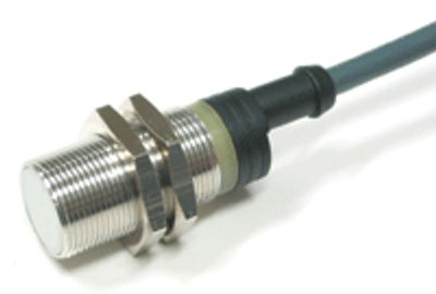 Induktiv givare med kabel M18 PNP 10-40Vdc öppnande 5mm (EI1805PPCSS)